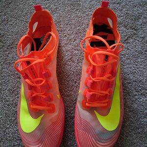 Nike Zoom Victory Waffle 5 Track Shoes Orange women Size 7 AJ0846-801